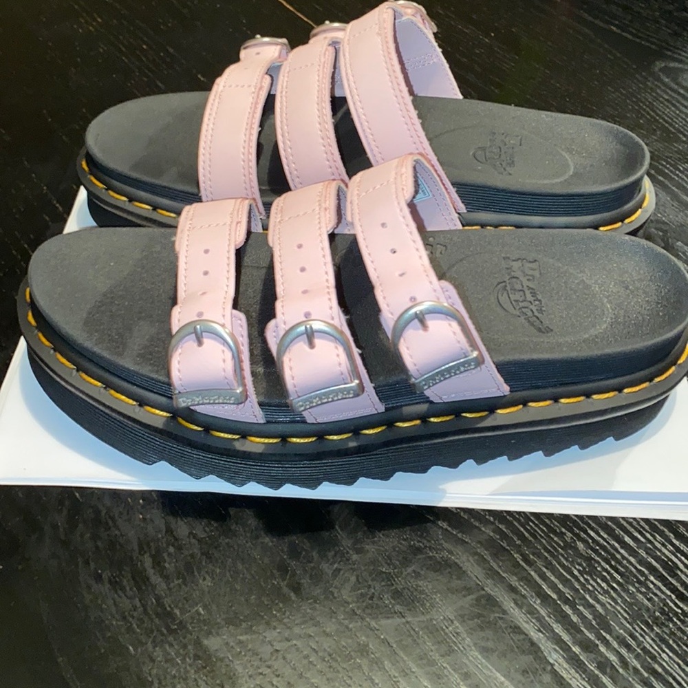 Blaire Dr. Martens platform slides